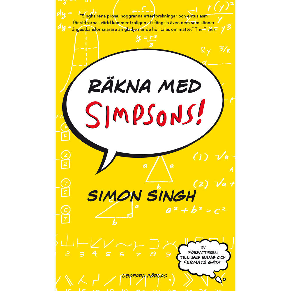 Simon Singh Räkna med Simpsons (bok, storpocket)