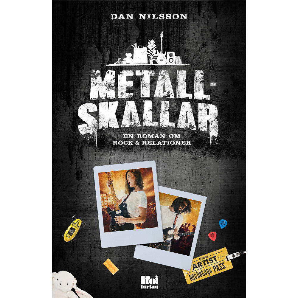 Dan Nilsson Metallskallar : en roman om rock & relationer (bok, danskt band)