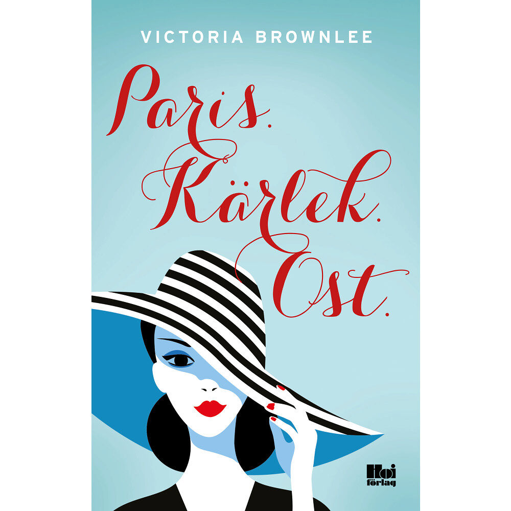 Victoria Brownlee Paris. Kärlek. Ost. (bok, danskt band)
