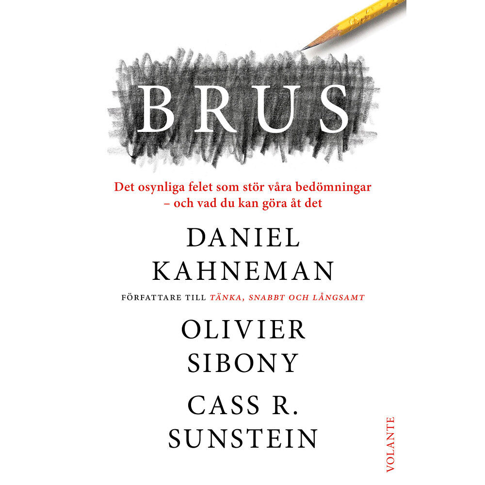 Daniel Kahneman Brus : det osynliga felet som stör våra bedömningar - och vad du kan göra åt det (inbunden)