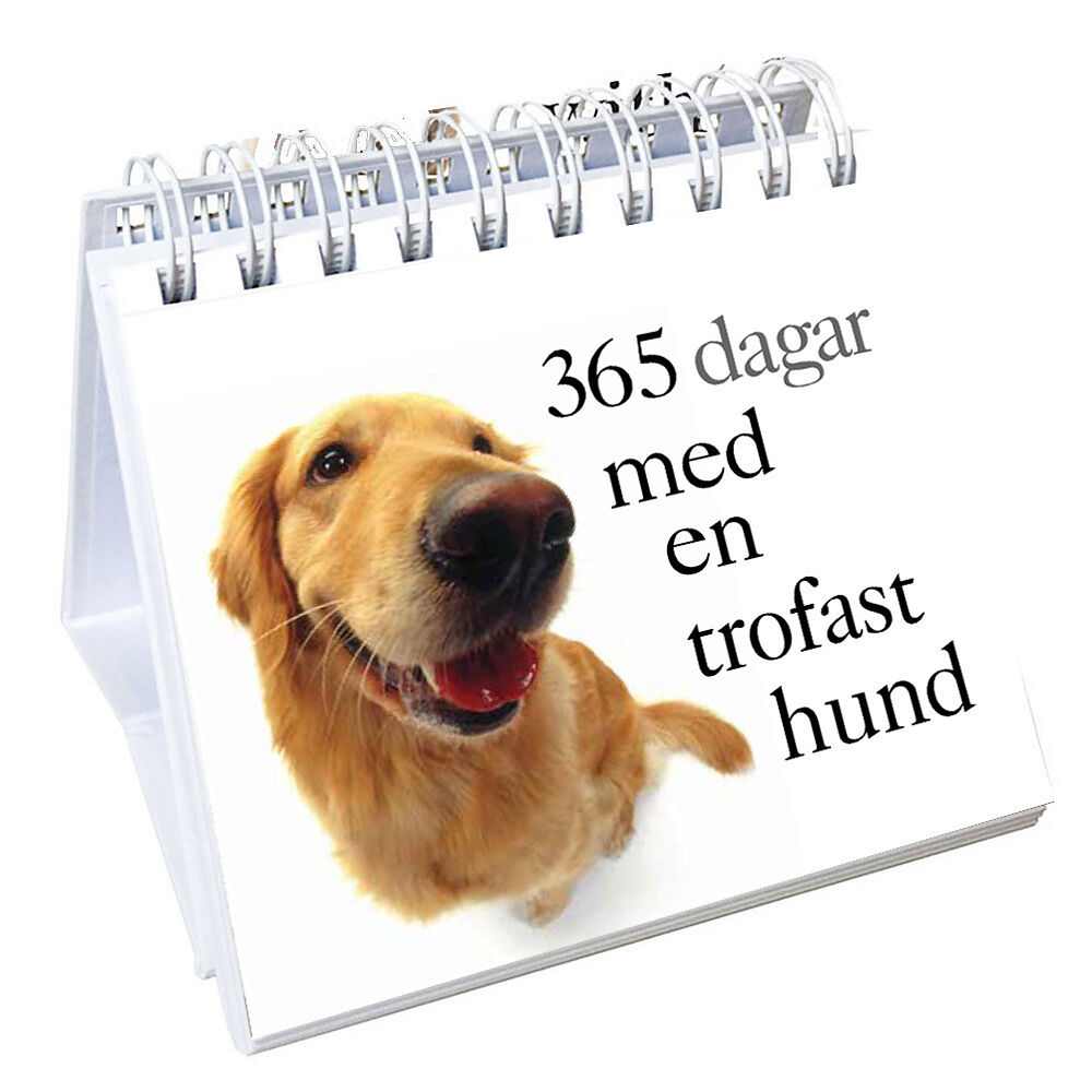 Tukan Förlag 365 dagar med en trofast hund (bok, spiral)