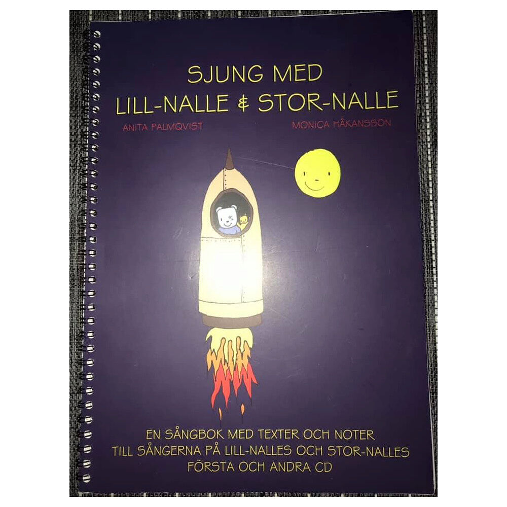 Monica Håkansson Anita Palmqvist Sjung med Lill-Nalle och Stor-Nalle (bok, spiral)