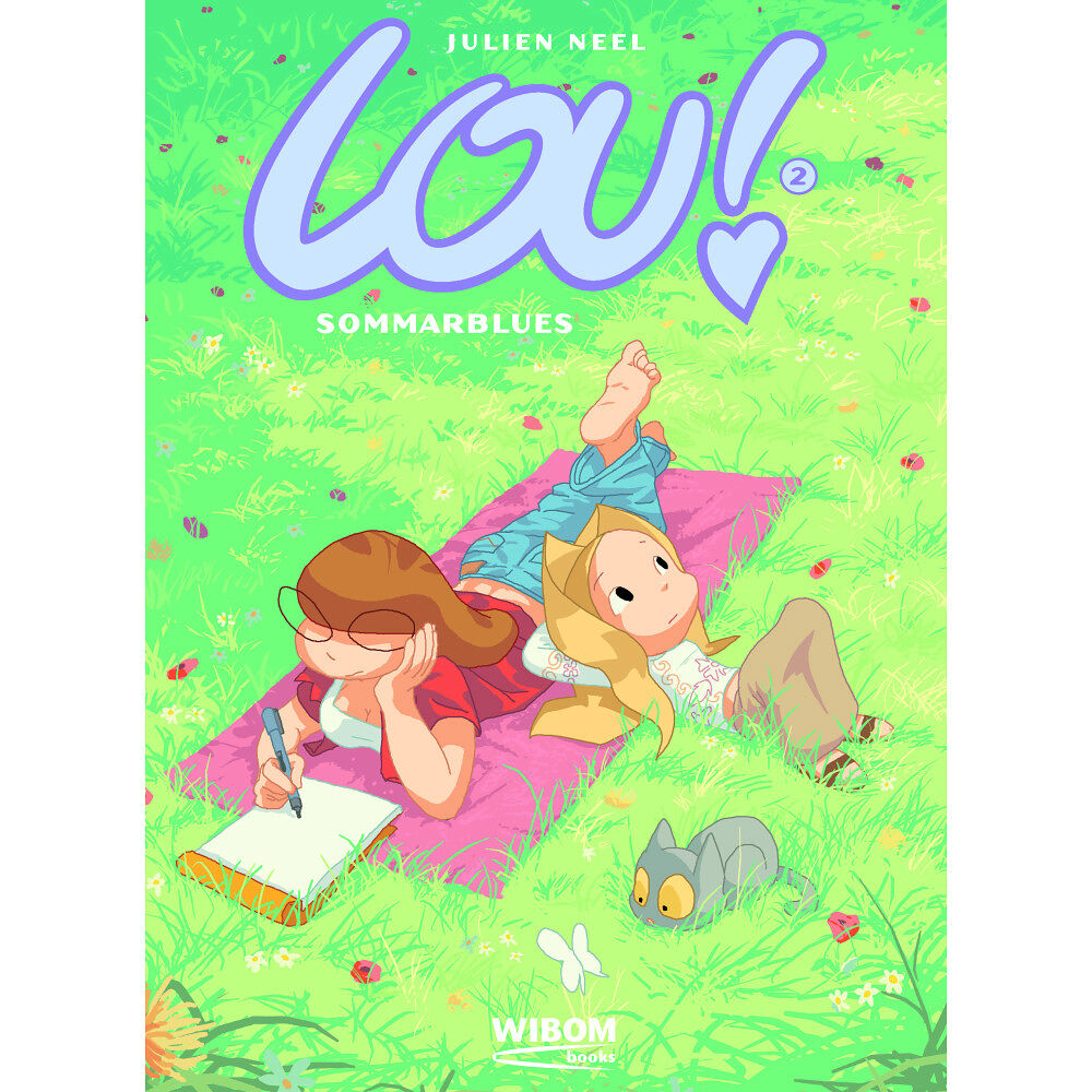 Wibom Books Lou 2. Sommarblues (inbunden)
