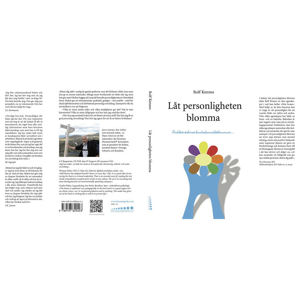 Rolf Kenmo Låt personligheten blomma (häftad)