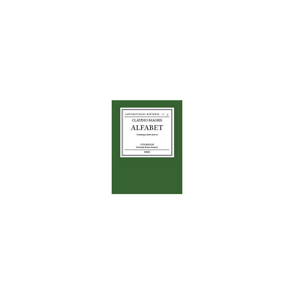 Claudio Magris Alfabet : essäer om litteratur (bok, danskt band)