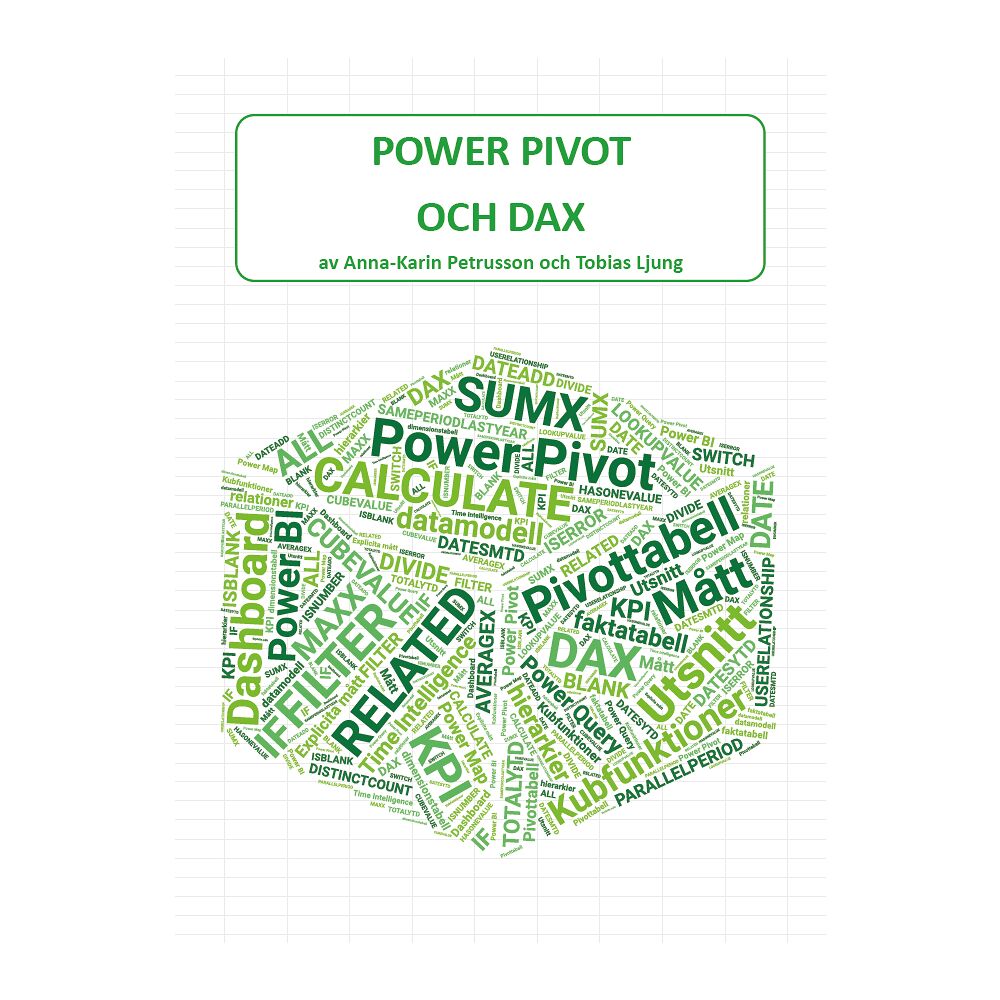 Tobias Ljung Power Pivot och DAX (bok, kartonnage)