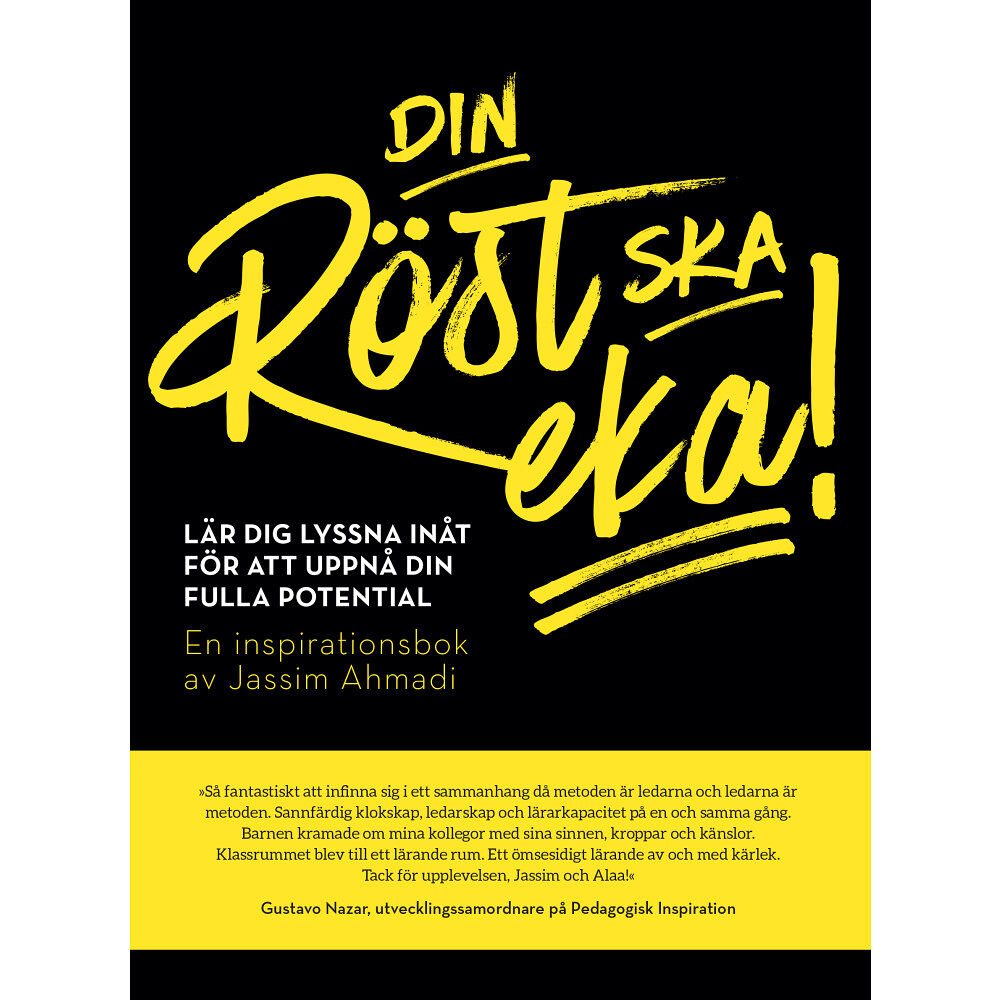 Jassim Ahmadi Din röst ska eka! (bok, danskt band)