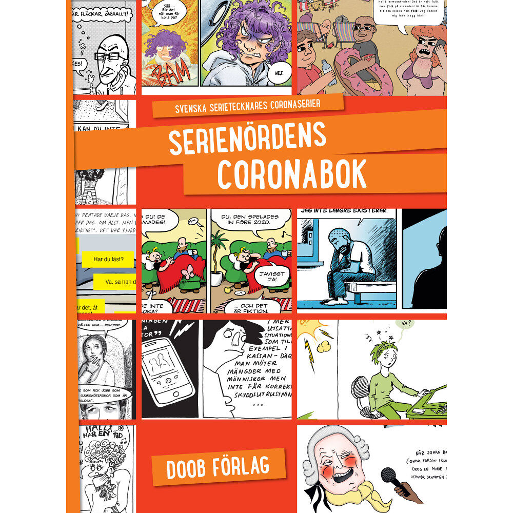 Daniel och Nathalie Tjernberg Serienördens coronabok (bok, storpocket)