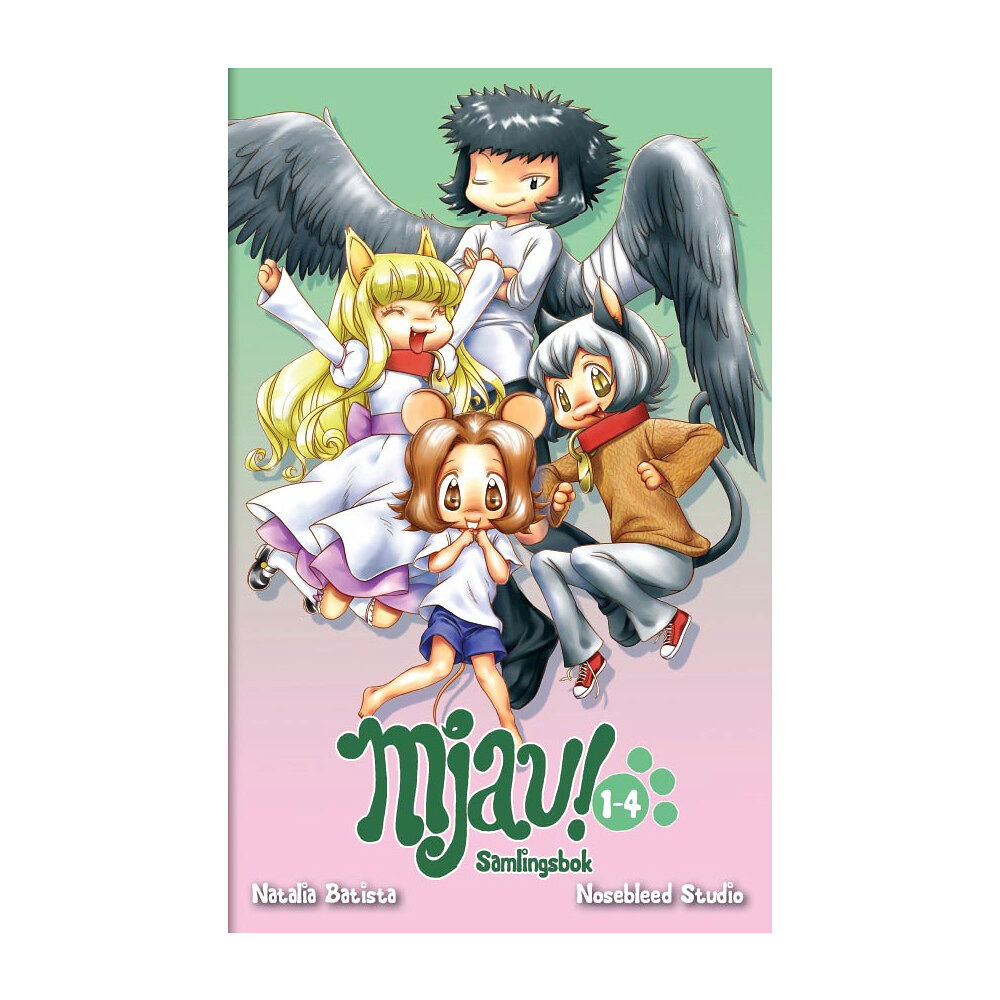 Natalia Batista Mjau! 1-4, samlingsbok (häftad)
