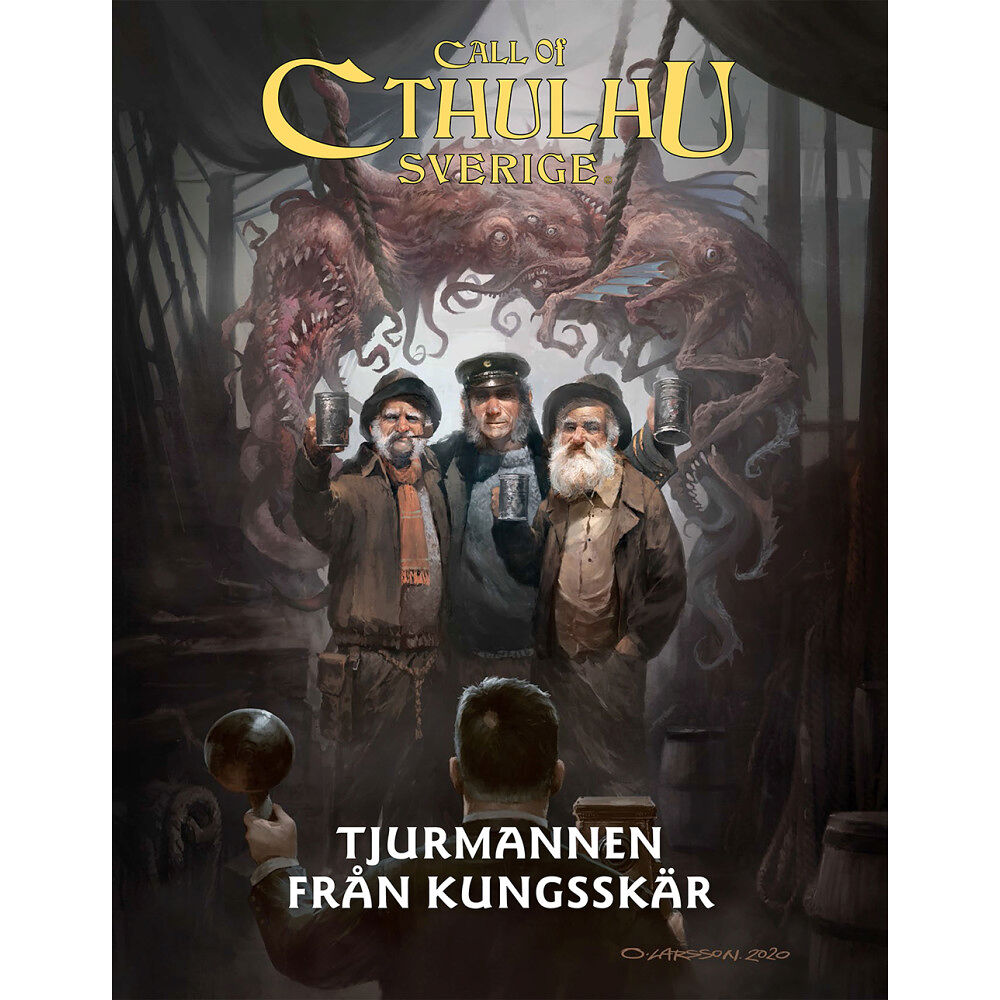 Gunilla Jonsson Call of Cthulhu Sverige. Tjurmannen från Kungsskär (inbunden)