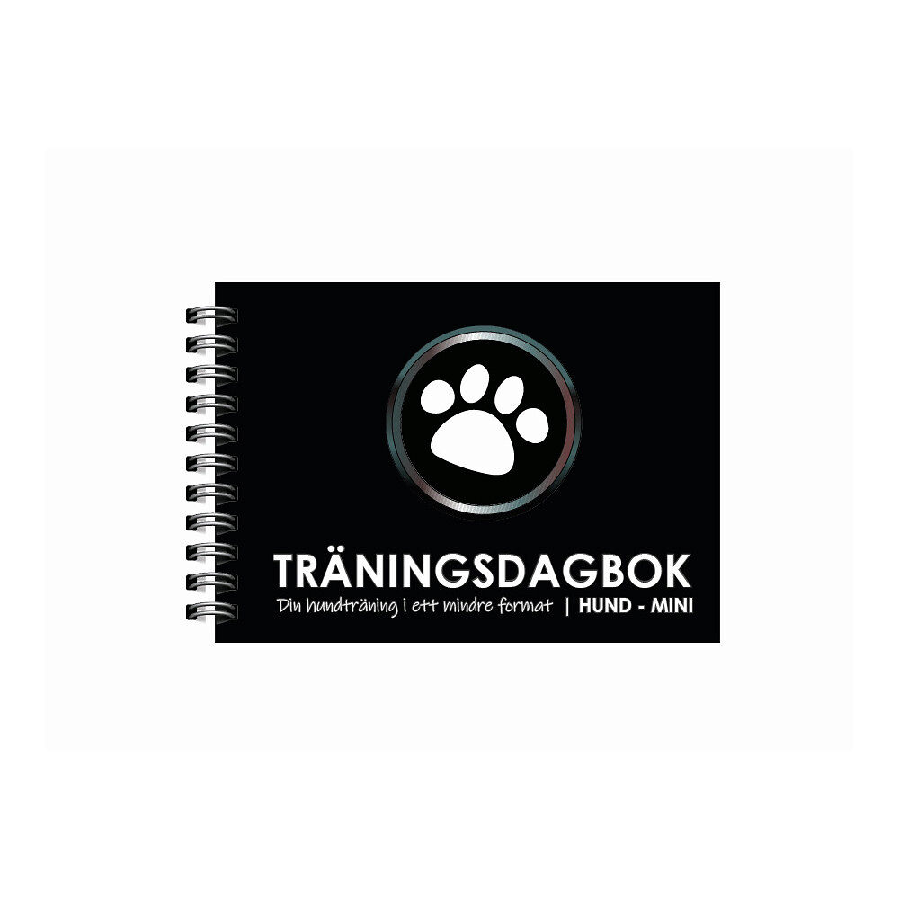 SMART planering Sverige AB Träningsdagbok Hund mini : din hundträning i ett mindre format (bok, spiral)