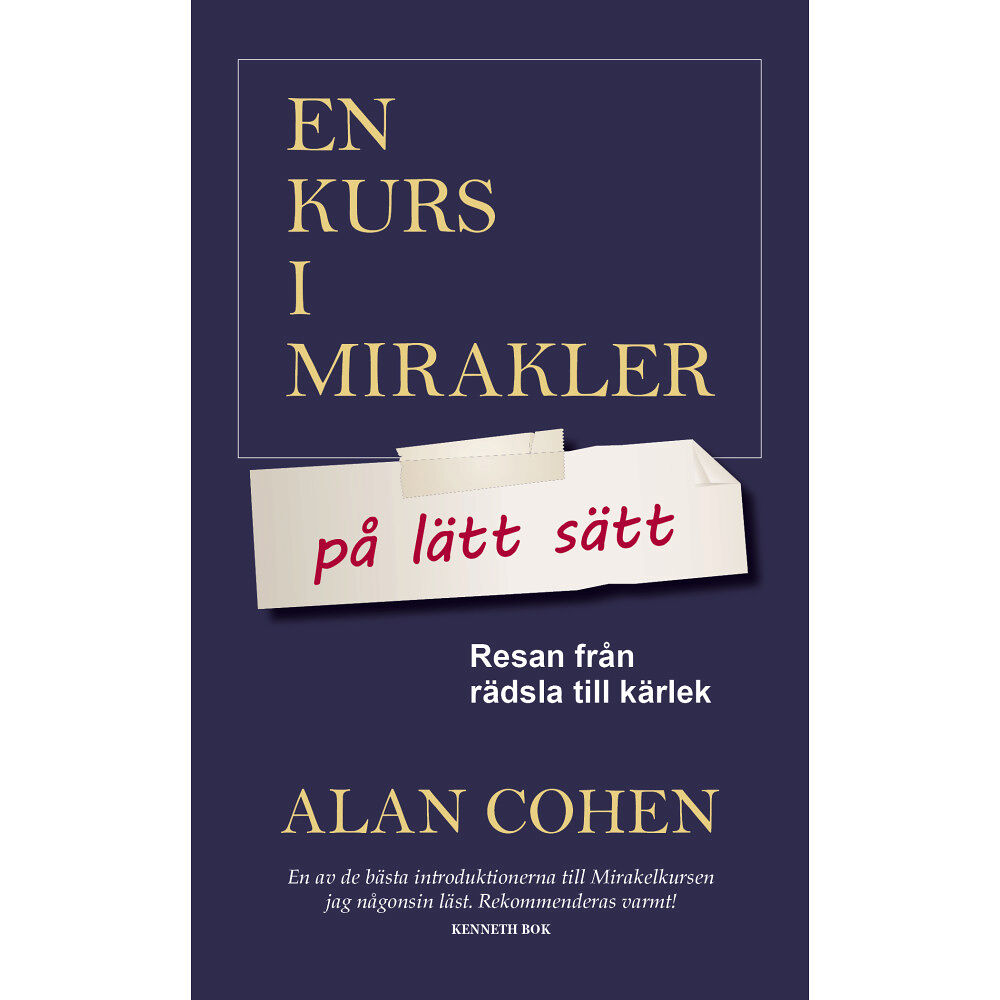 Alan Cohen En kurs i mirakler på lätt sätt : resan från rädsla till kärlek (pocket)