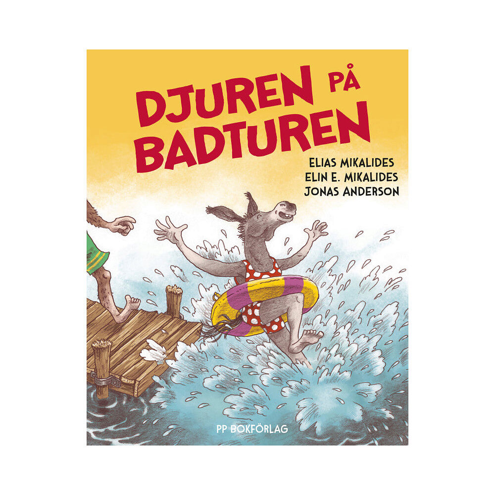 Elias Mikalides Djuren på badturen (inbunden)