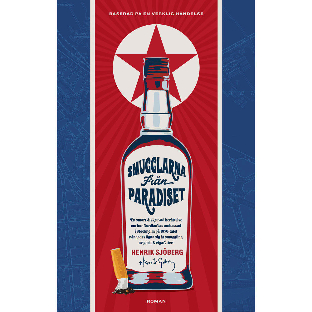 Henrik Sjöberg Smugglarna från Paradiset (bok, danskt band)