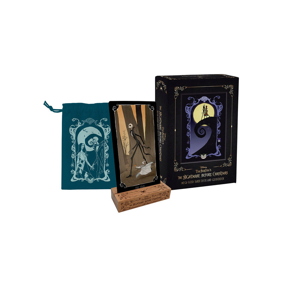 Simon & Schuster INC Mega-Sized Tarot: The Nightmare Before Christmas Tarot Deck