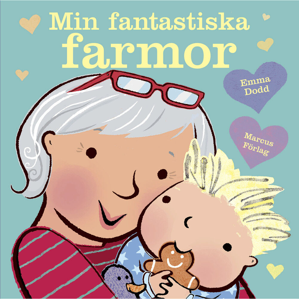 Marcus förlag Min fantastiska farmor (bok, board book)