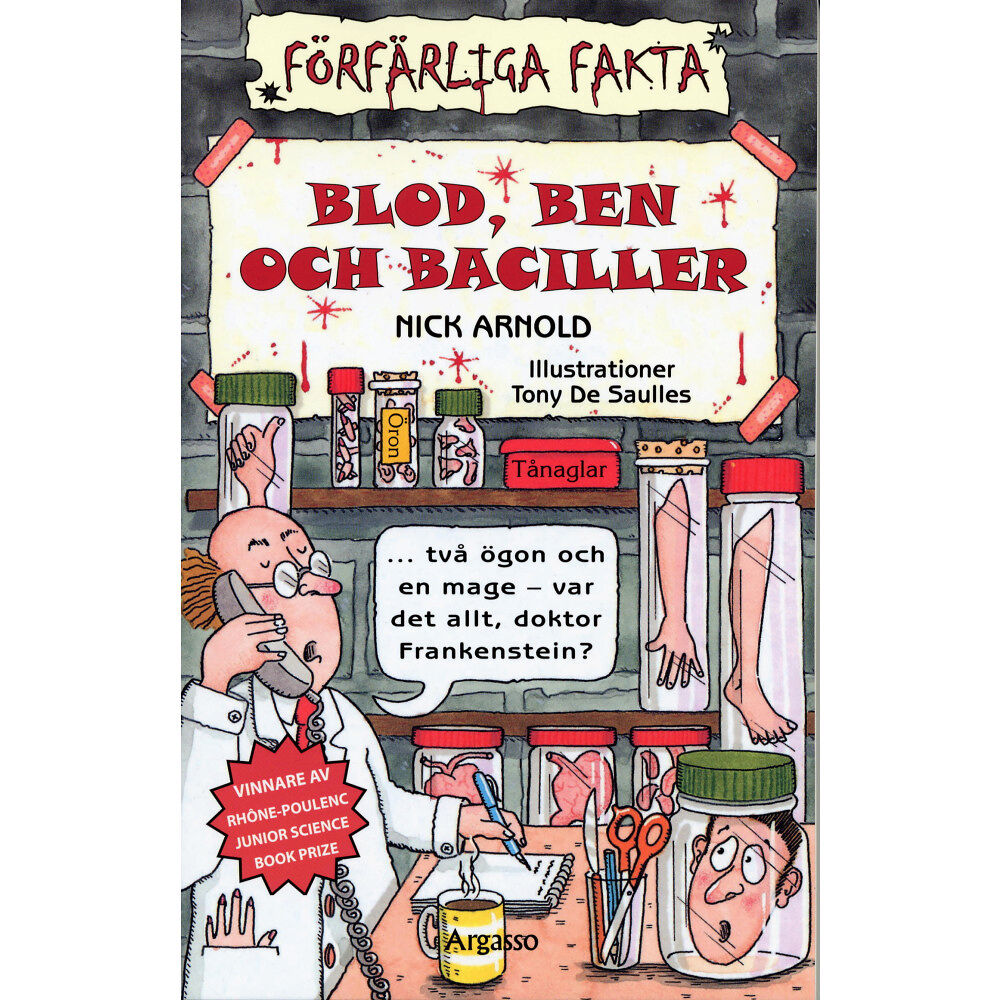 Nick Arnold Blod, ben och baciller (häftad)