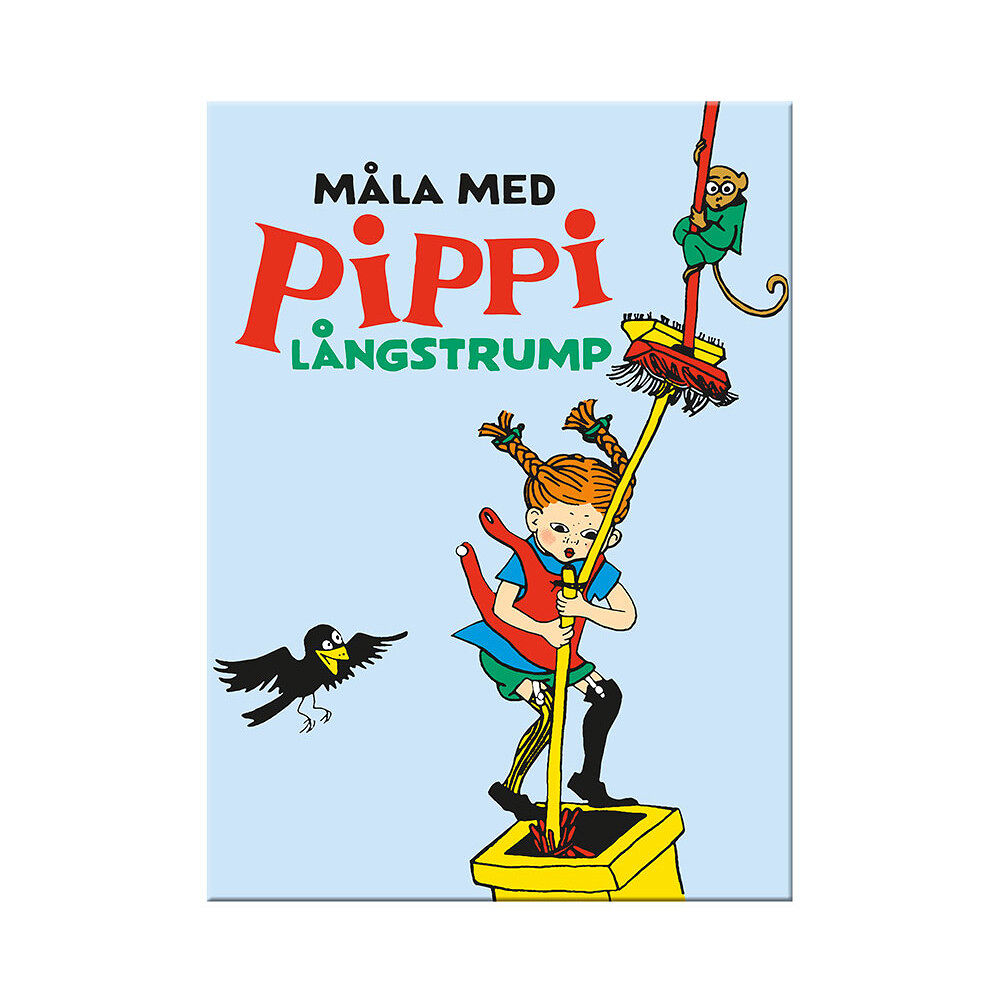 Astrid Lindgren Måla med Pippi (häftad)