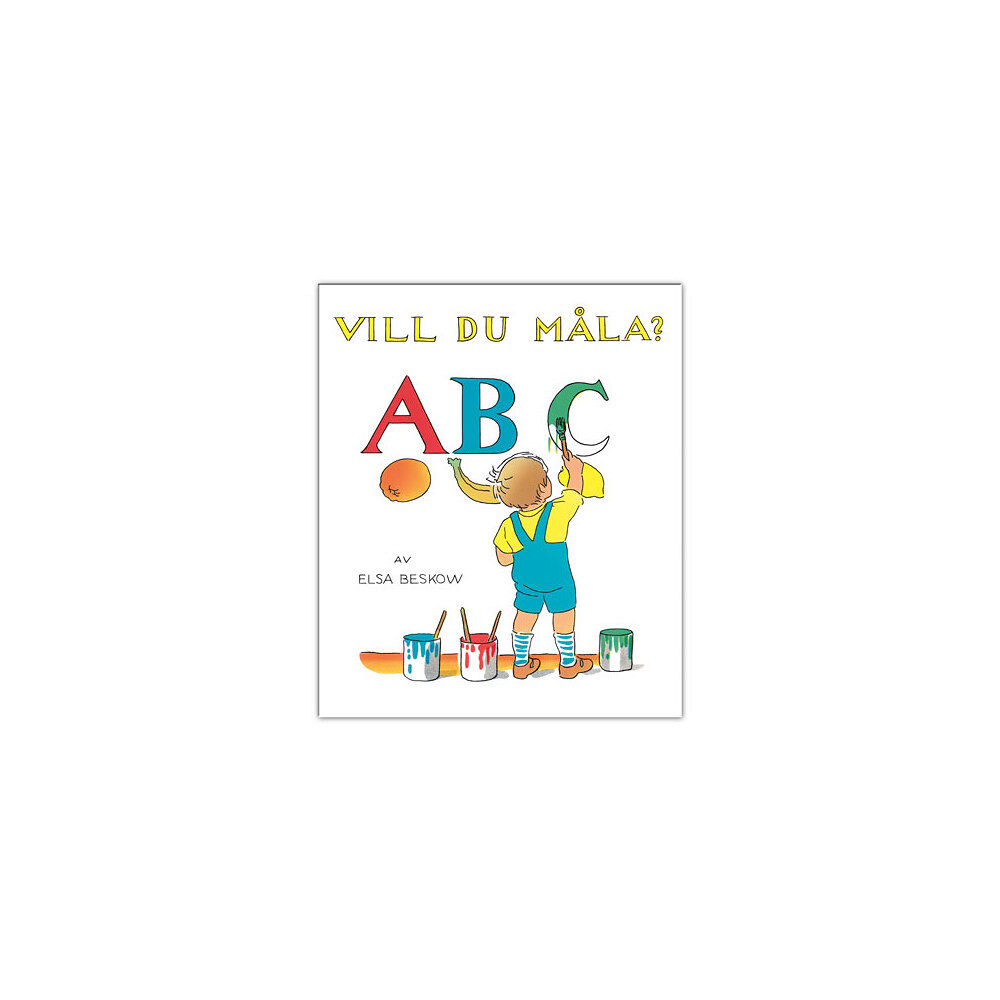Elsa Beskow Vill du måla? ABC (häftad)