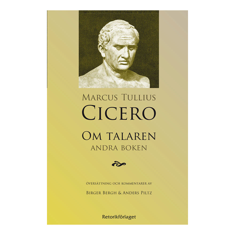 Marcus Tullius Cicero Om talaren : andra boken (häftad)