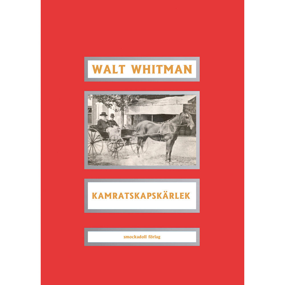 Walt Whitman Kamratskapskärlek (bok, danskt band)