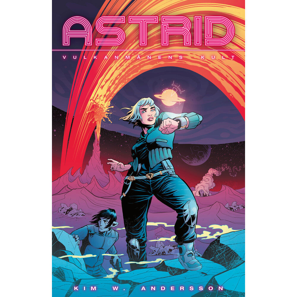 Kim W. Andersson Astrid. Vulkanmånens kult (inbunden)