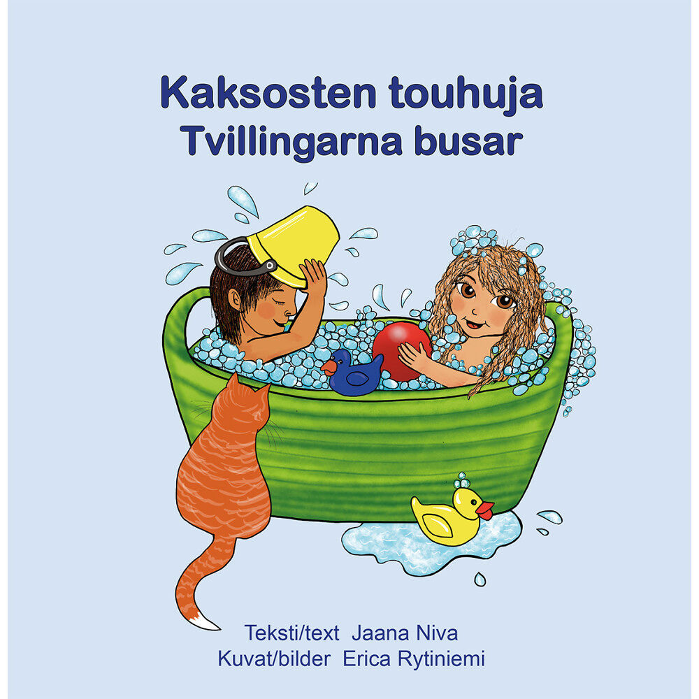 Jaana Niva Kaksosten touhuja / Tvillingarna busar (inbunden)