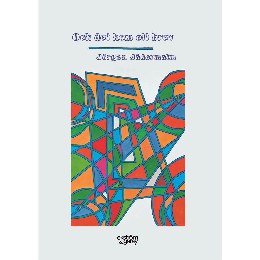 Jörgen Jädermalm Och det kom ett brev (bok, danskt band)