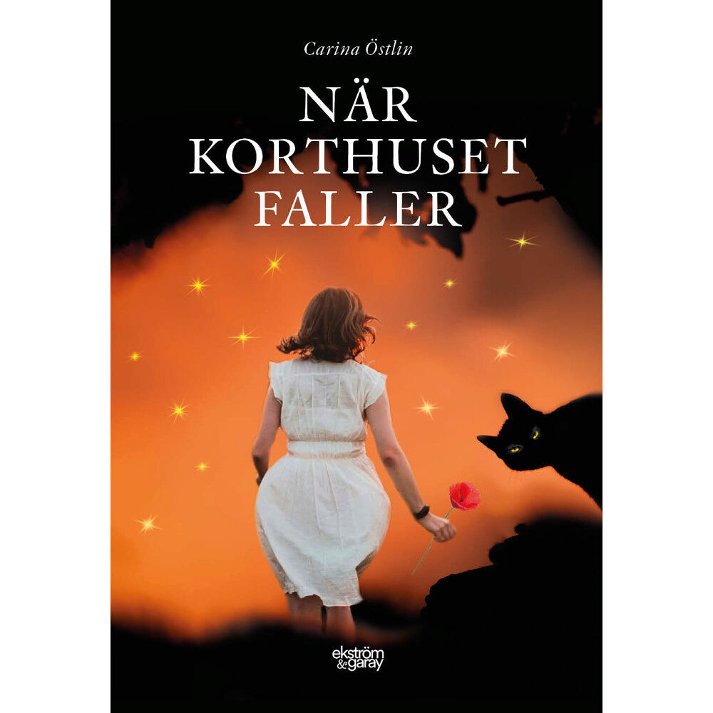 Carina Östlin När korthuset faller (inbunden)