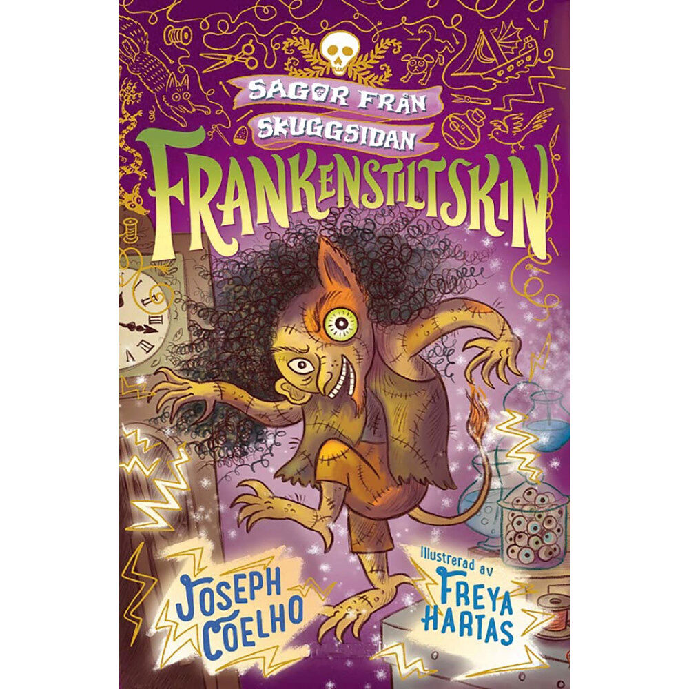 Joseph Coelho Frankenstiltskin (bok, danskt band)