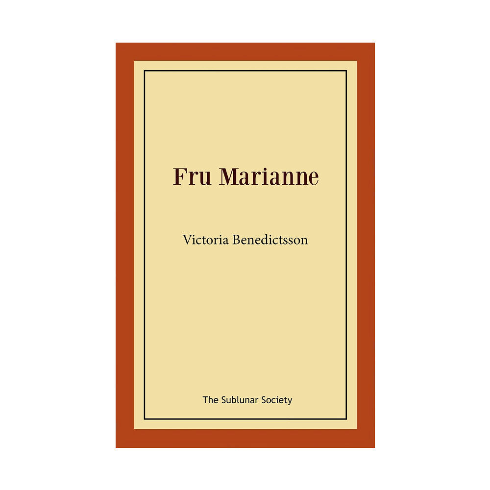 Victoria Benedictsson Fru Marianne (häftad)