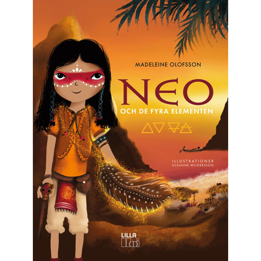 Madeleine Olofsson Neo och de fyra elementen (bok, kartonnage)