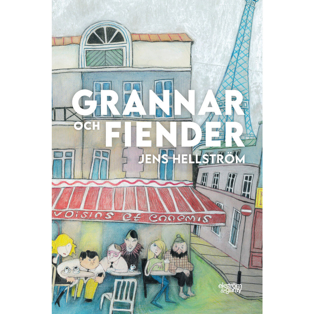 Jens Hellström Grannar och fiender (bok, danskt band)