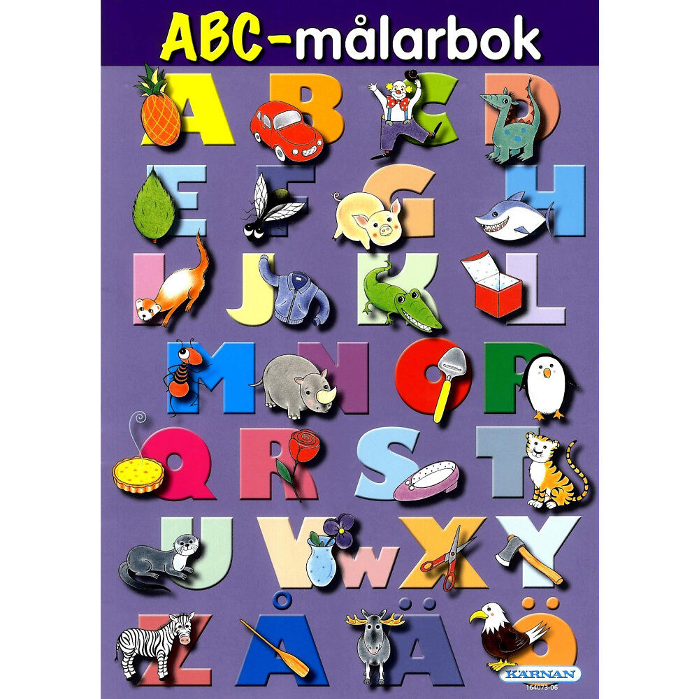 Egmont Publishing AB ABC-målarbok 12-pack (häftad)