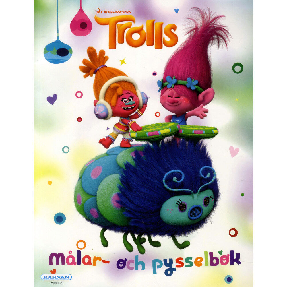 Egmont Publishing AB Trolls. Målar- och pysselbok (12-pack) (häftad)