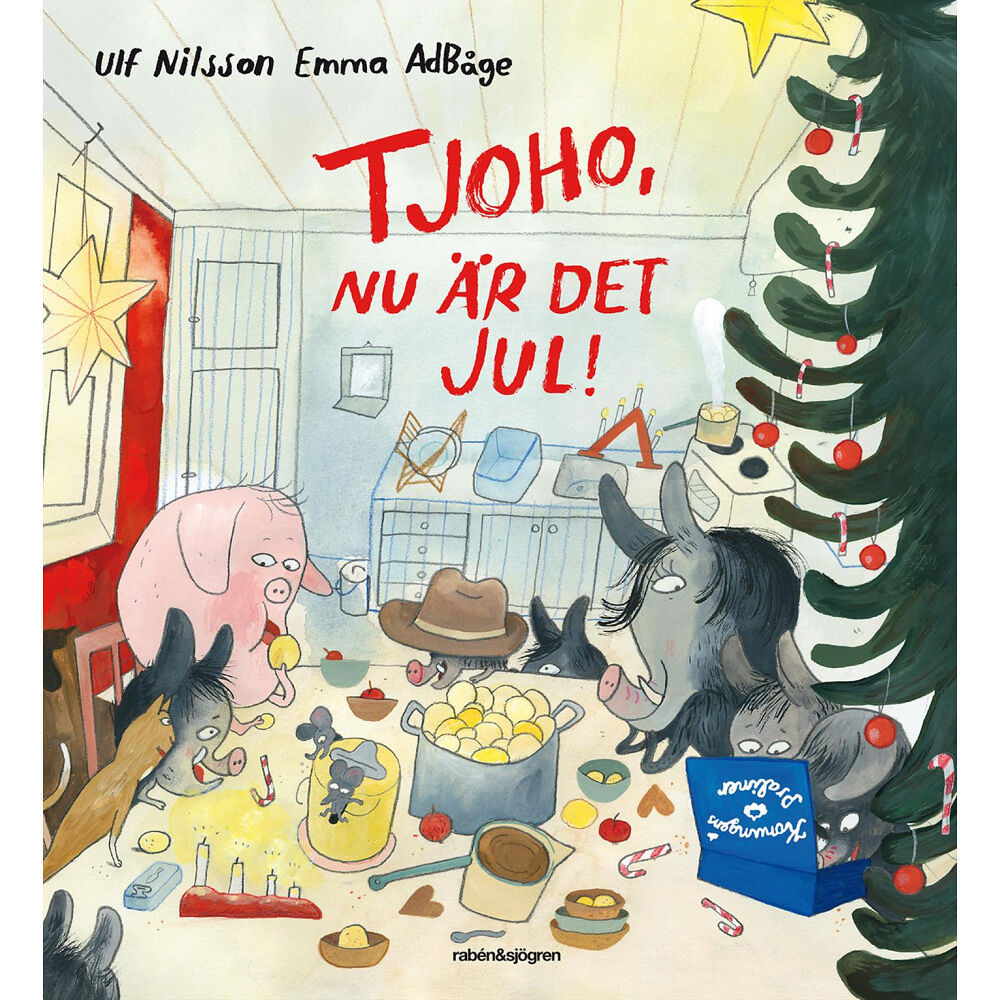 Ulf Nilsson Tjoho, nu är det jul! (inbunden)