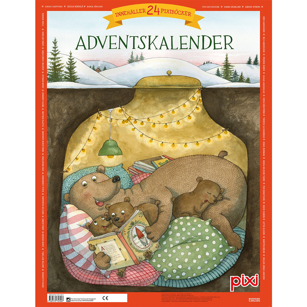 Bonnier Carlsen Pixi adventskalender – Maria Nilsson Thore (häftad)