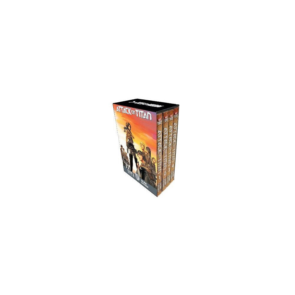 Hajime Isayama Attack On Titan Season 1 Part 1 Manga Box Set (pocket, eng)
