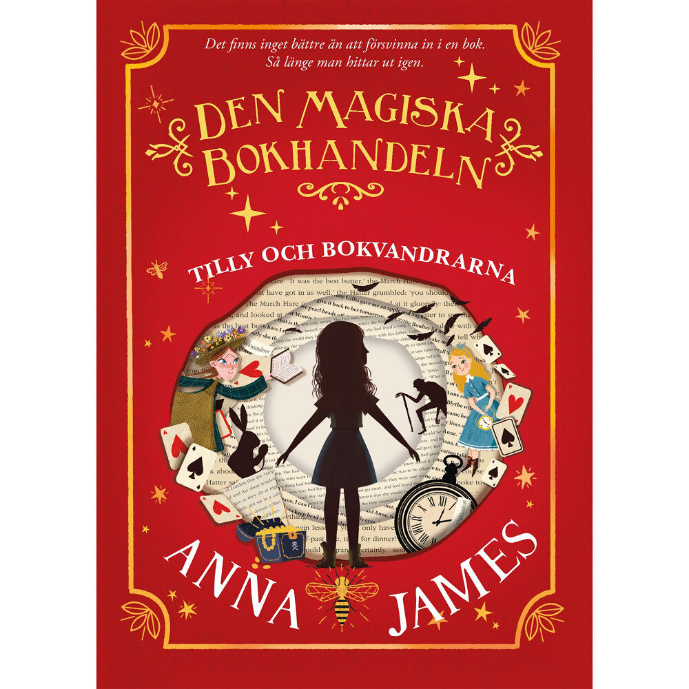 Anna James Tilly och bokvandrarna (bok, kartonnage)