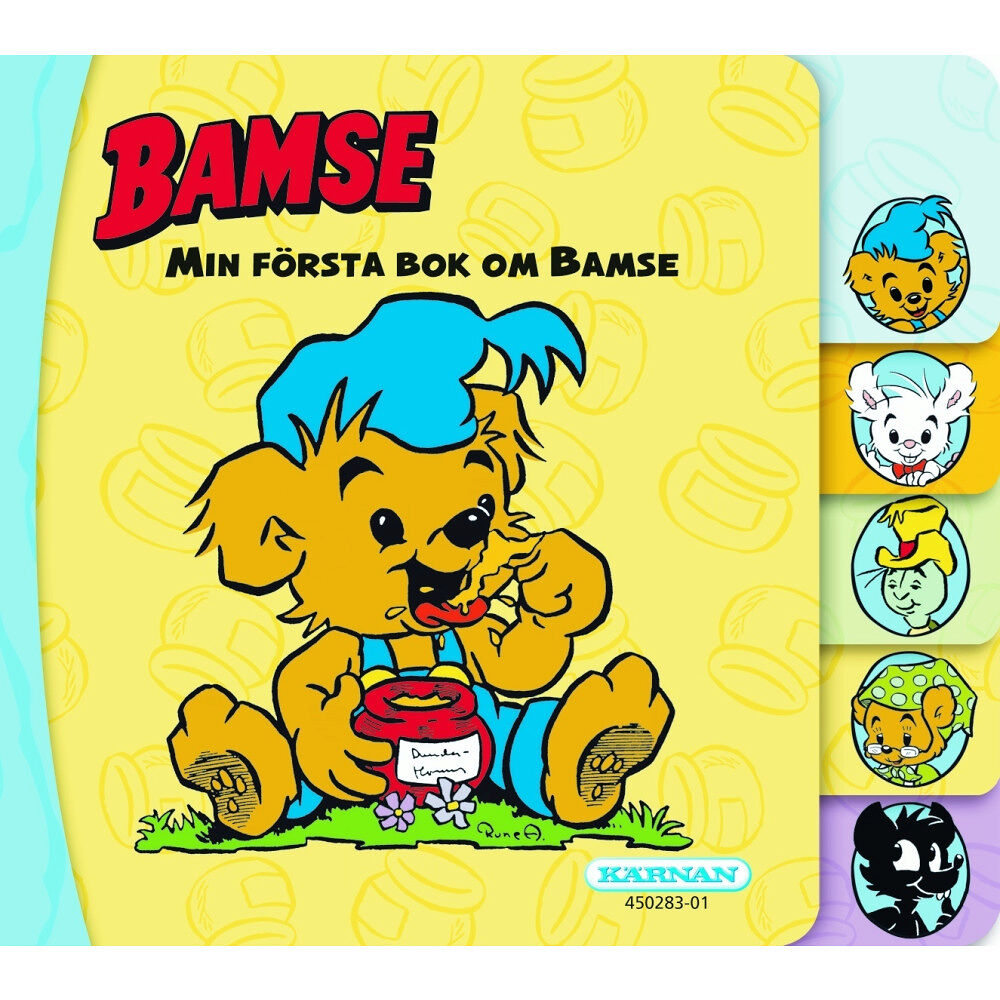 Egmont Publishing AB Min första bok om Bamse (bok, board book)