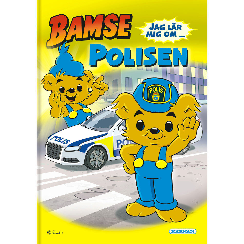 Susanne Adolfsson Jag lär mig om polisen (bok, kartonnage)