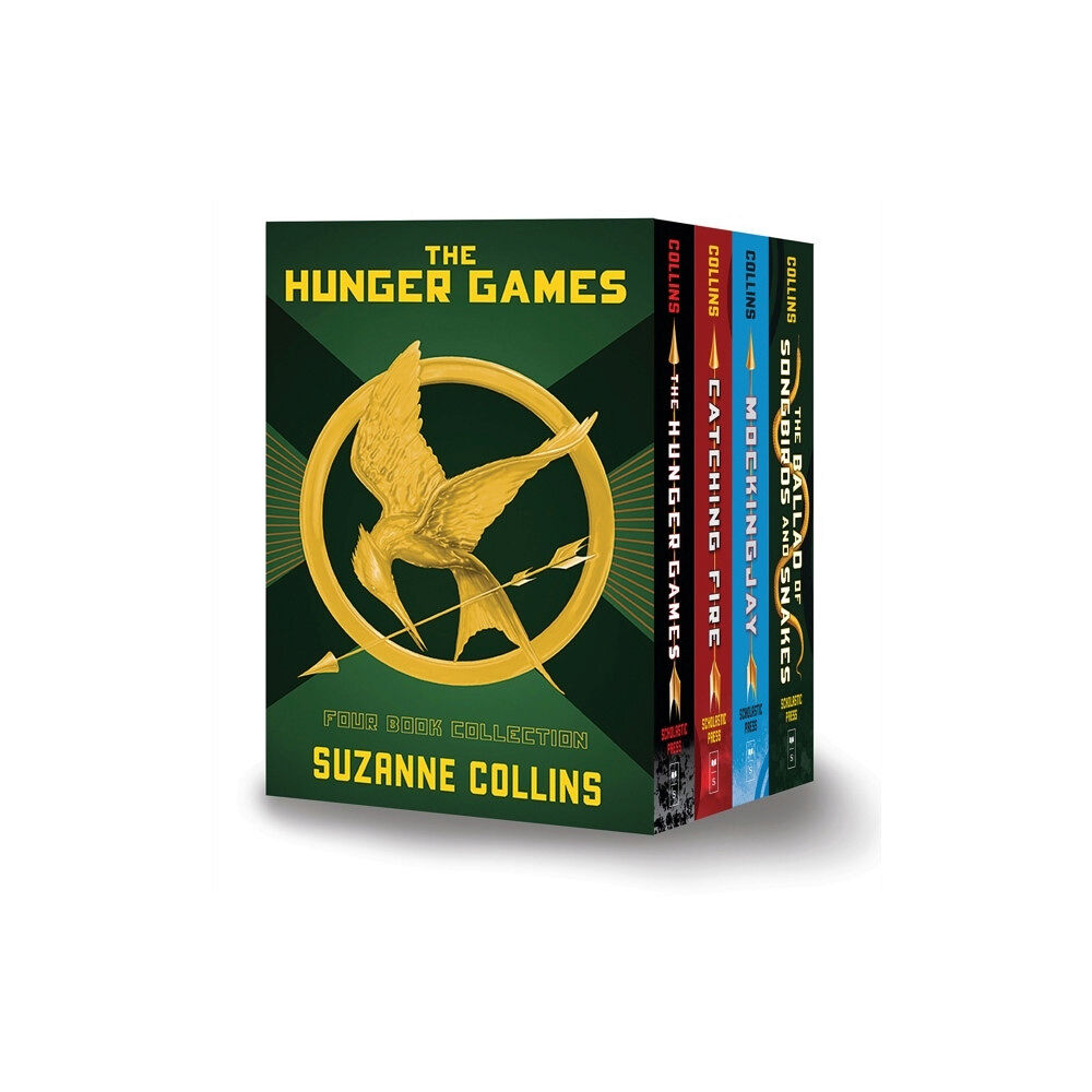 Suzanne Collins Hunger Games: Four Book Collection (inbunden, eng)
