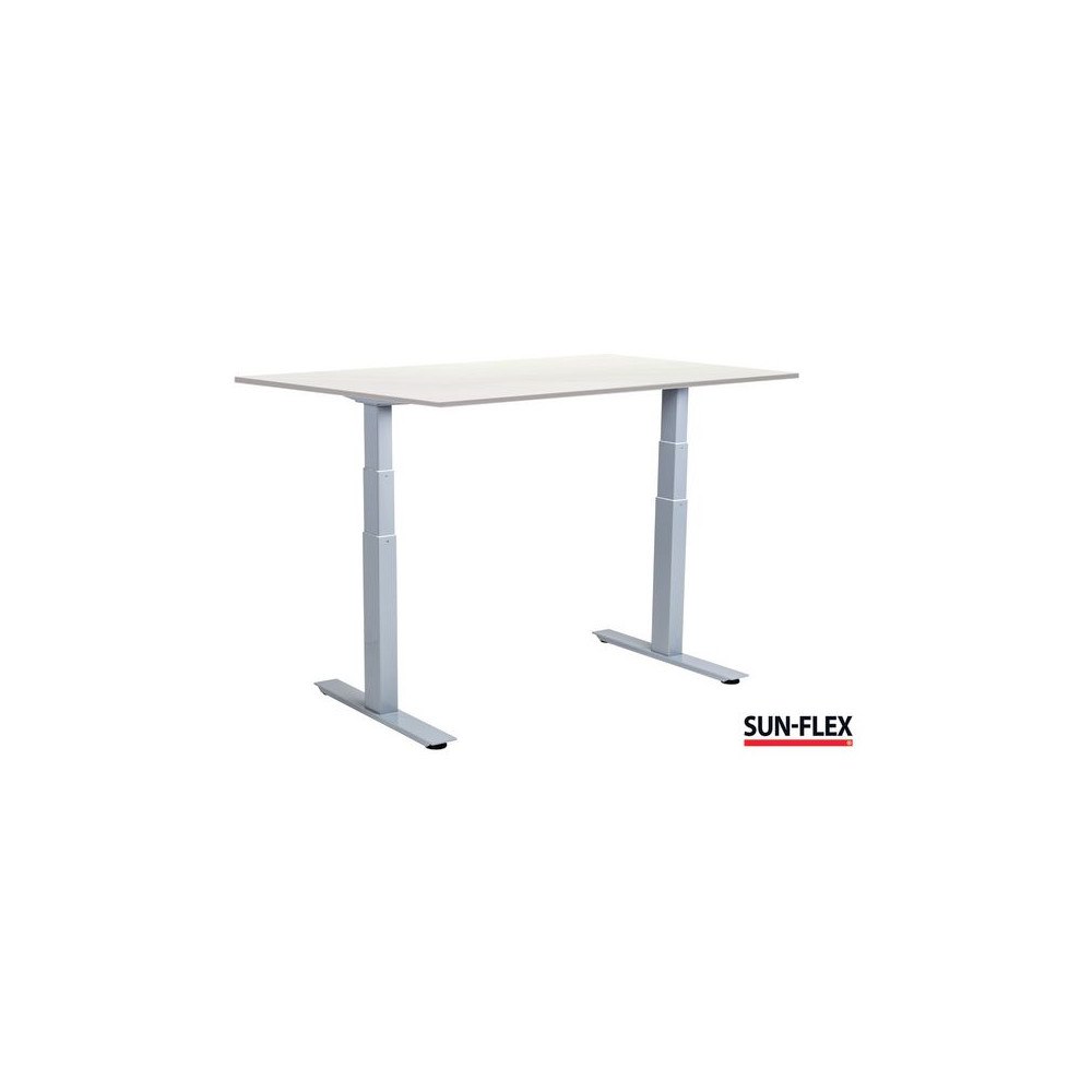 Sun-Flex Bord SUN-FLEX VI höj/sänk 140x80 grå/vit
