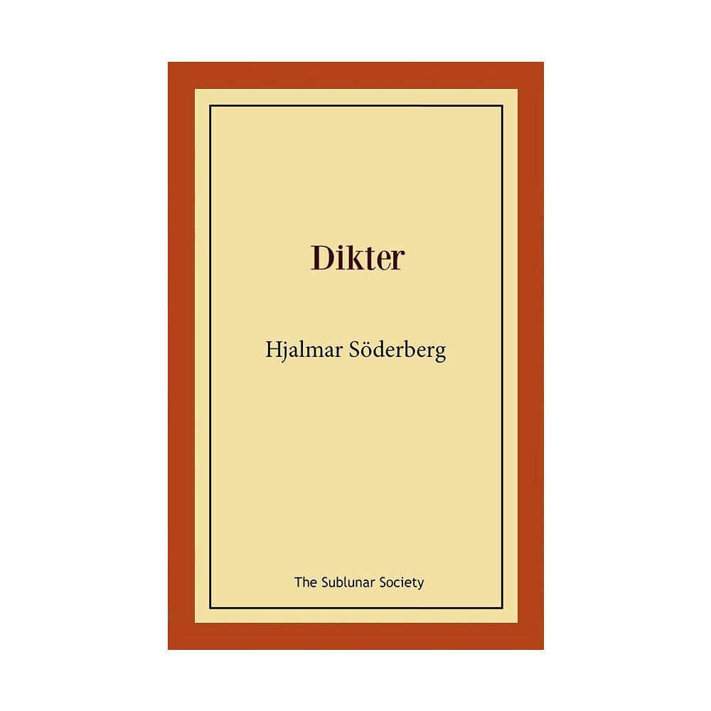 Hjalmar Söderberg Dikter (häftad)