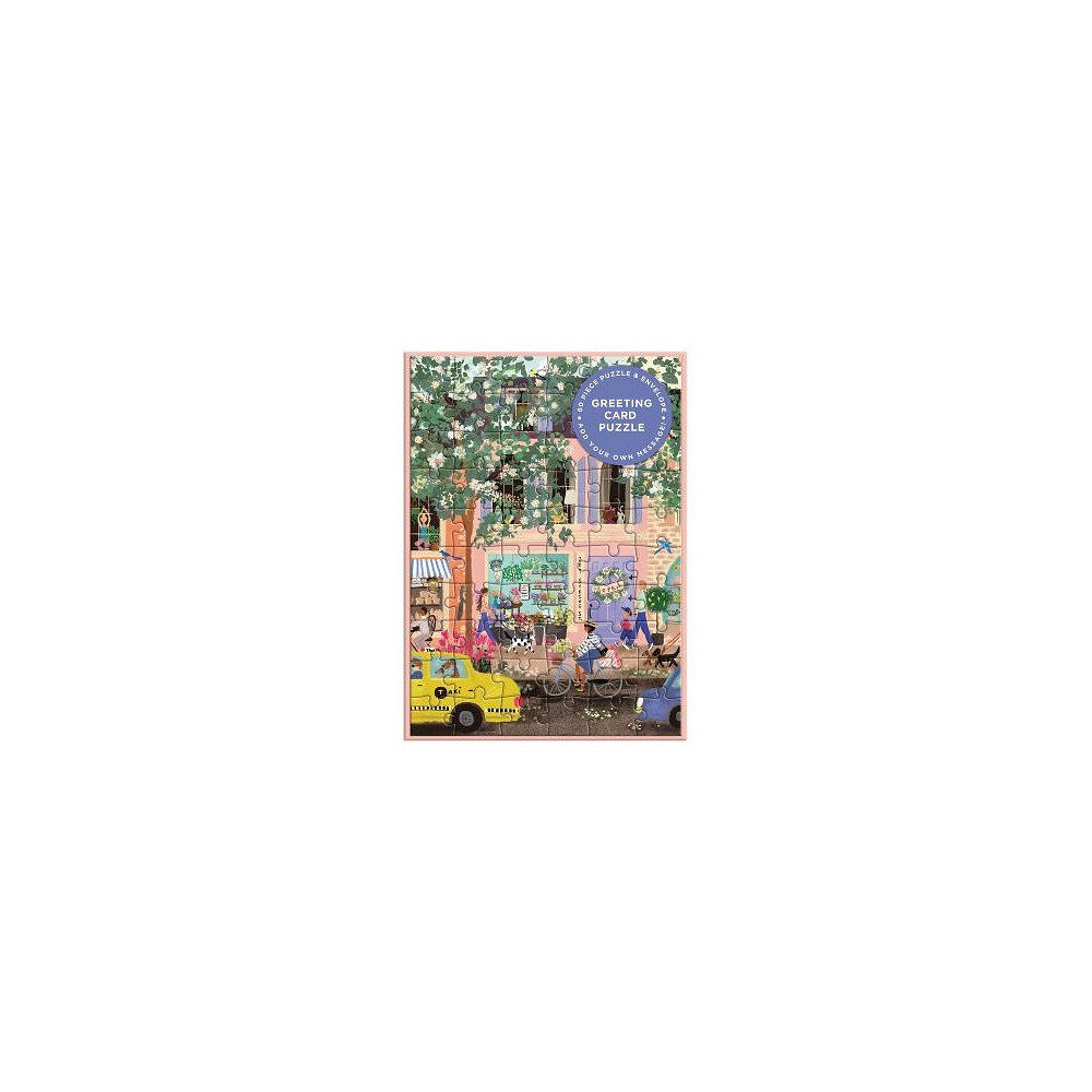 Galison Joy Laforme Spring Street Greeting Card Puzzle (bok, eng)