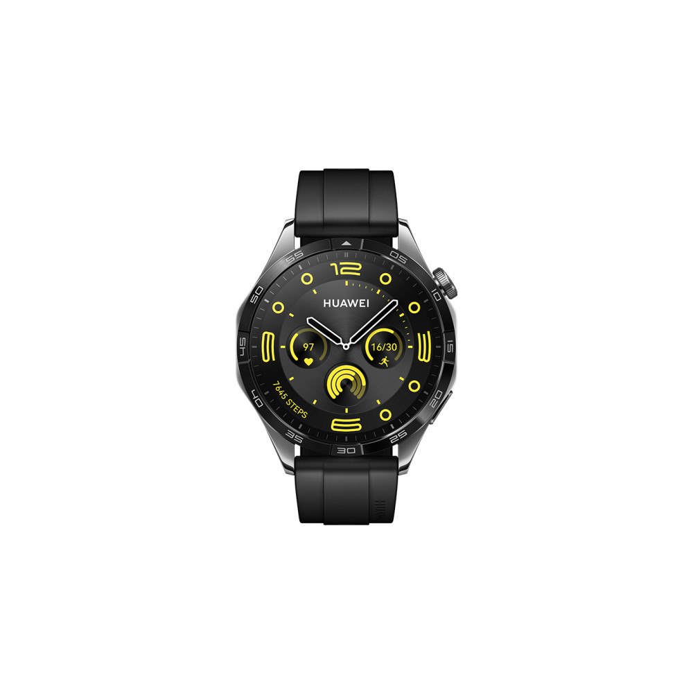 Huawei Technologies Huawei WATCH GT 4 3,63 cm (1.43") AMOLED 46 mm Digital 466 x 466 pixlar Svart Wi-Fi GPS