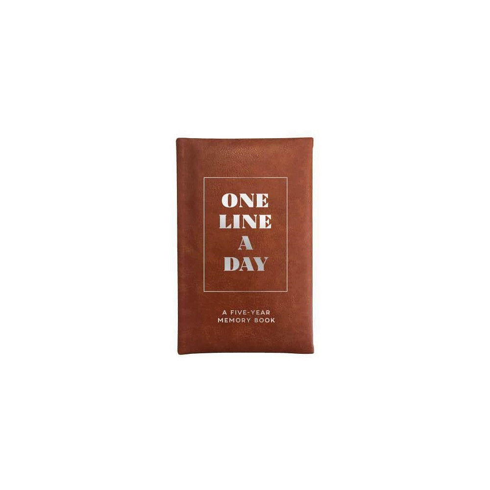 MacMillan Ltd. Vegan Leather One Line a Day - A Five-Year Memory Book (inbunden, eng)