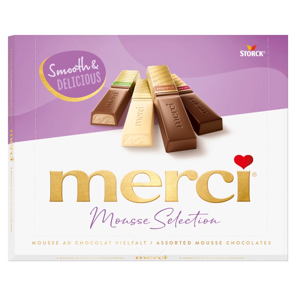 MERCI Chokladpraliner Mousse 210 g