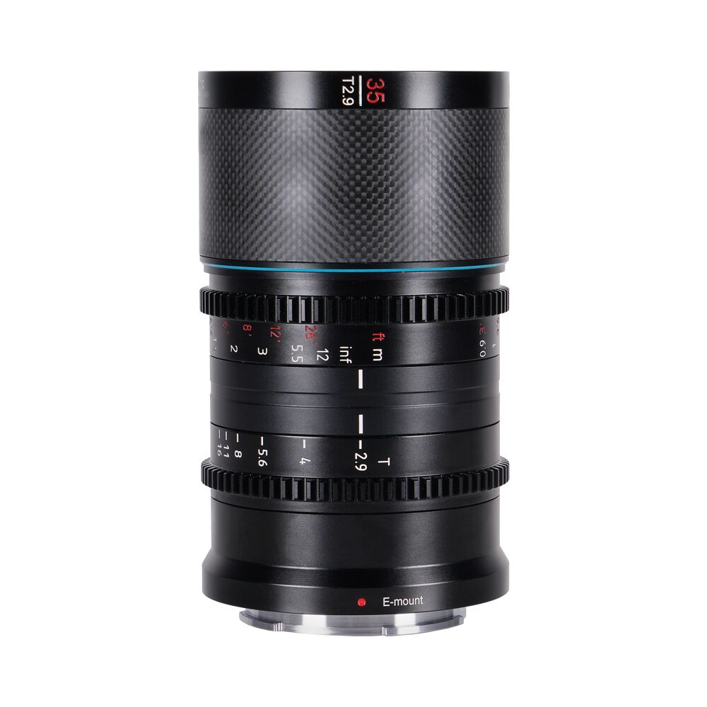 SIRUI Sirui Anamorphic Lens Saturn 35mm 1.6x Carbon Fiber Full frame X-Mount (Blue Flare)