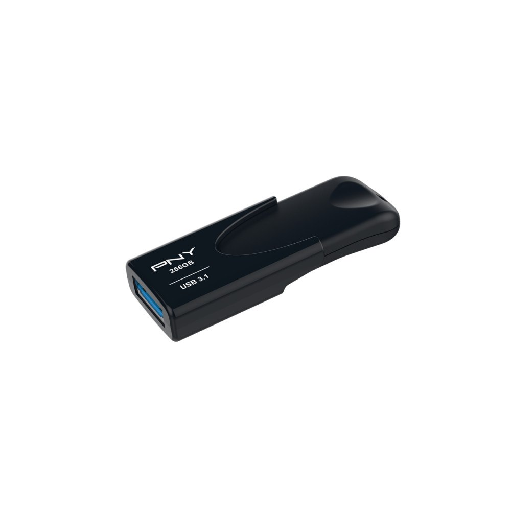 PNY Technologies PNY Attache 4 USB-sticka 256 GB USB Type-A 3.2 Gen 1 (3.1 Gen 1) Svart